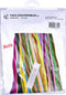 Thea Gouverneur - Borduurpakket met telpatroon - 821 - Voorgesorteerde DMC Garens - Wilde bloemen - Linnen - 45 cm x 110 cm - DIY Kit