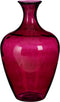 Mica Decorations Vaas Olivier - 40x40x65 cm - Glas - Rood