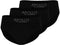 Apollo heren slips - ondergoed - comfortabele pasvorm - zwart (3-pack)