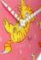 Tickle My Tummy wandklok roze - NeXtime