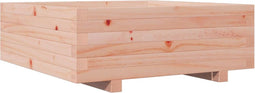vidaXL - Plantenbak - 70x70x26,5 - cm - massief - douglashout