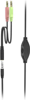 Hama HS-P150 V2 - PC-Office-headset - Flexibele microfoonarm - Zwart