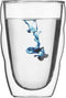 Bodum Pilatus - Dubbelwandig glas 0.35 l - Handgeblazen - (2 stuks)