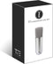 Tie Studio Condenser Mic WH USB-studiomicrofoon Zendmethode:Kabelgebonden Incl. shockmount, Incl. kabel USB Kabelgebond
