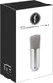Tie Studio Condenser Mic WH USB-studiomicrofoon Zendmethode:Kabelgebonden Incl. shockmount, Incl. kabel USB Kabelgebond