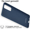 iMoshion Hoesje Geschikt voor Samsung Galaxy S20 FE Hoesje Siliconen - iMoshion Color Backcover - Donkerblauw