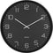 Wandklok Lofty - Metaal Mat Zwart - Ø40cm