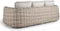 Tierra Outdoor Loungebank Wakkanda - 3-zit tuinbank - Aluminium en XXL Wicker - Beige