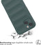 imoshion Hoesje - Geschikt voor iPhone 13 - EasyGrip Backcover - Donkergroen
