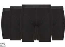 Ten Cate - Bamboo Boxershort - Antibacterieel en temperatuur-regulerend - Zwart (2 stuks)