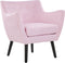 DRAMMEN II - Chesterfield fauteuil - Roze - Polyester