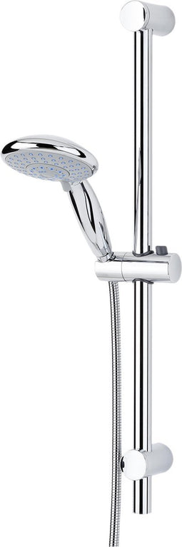 Tiger Bologna Doucheset - Douchekop Ø 12 cm - 4 standen - Chroom