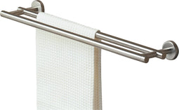 Tiger Boston - Handdoekrek dubbel - Zonder boren met TigerFix (apart verkrijgbaar) - RVS geborsteld