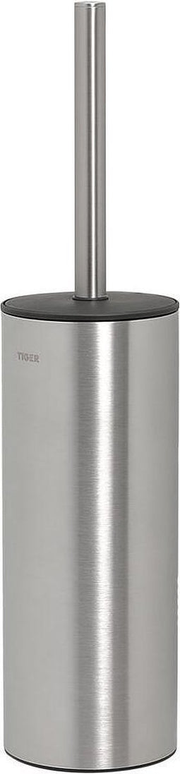 Tiger Dock Toiletborstel met houder vrijstaand - RVS geborsteld