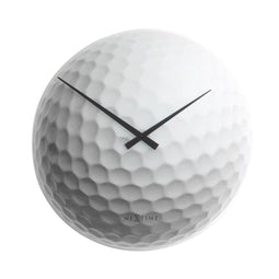 Tiger wandklok wit - NeXtime