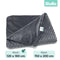 Litollo Verzwaringsdeken Zachte Winter Fleece Hoes - Weighted Blanket - Grijs - 120*180 cm