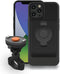 Tigra FitClic Neo Motorcycle Kit Telefoonhouder Motor voor Apple iPhone 12 Pro Max - Zwart