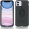 Tigra Hoesje geschikt voor Apple iPhone 11 Telefoonhoesje Hardcase | Tigra Mountcase 2 Backcover Shockproof | Schokbestendig iPhone 11 Telefoonhoesje | Anti Shock Proof - Zwart
