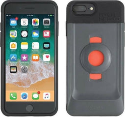 Tigra Hoesje geschikt voor Apple iPhone 8 Plus Telefoonhoesje Hardcase | Tigra FitClic Neo Case Backcover Shockproof | Schokbestendig iPhone 8 Plus Telefoonhoesje | Anti Shock Proof - Zwart