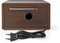 Nedis RDFM5110BN - Retro FM-radio - AUX-functie - Bruin