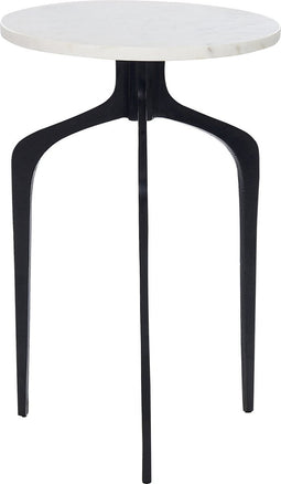 TIHOI - Bijzettafel - Wit - Marmer