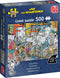 Jan van Haasteren - Snoepfabriek - Legpuzzel 500 stukjes - Meerkleurig