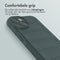 imoshion Hoesje - Geschikt voor iPhone 14 - EasyGrip Backcover - Donkergroen
