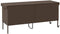 vidaXL - Tuinbox - met - wielen - 160x55x75 - cm - poly - rattan - bruin