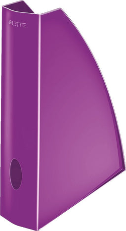Tijdschriftencassette leitz wow paars | 6 stuks