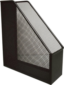 Tijdschriftenrek Q-Connect KF00862 Zwart Aluminium A4