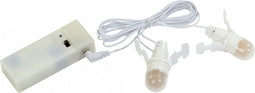Dickensville Kerstverlichting 2x Led 3v 190 Cm Wit