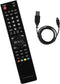 Vivanco VVREMOTE4IN1 - Universele afstandsbediening - Drukknoppen - Zwart