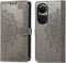 iMoshion Hoesje Geschikt voor Oppo Reno 10 Pro / Reno 10 Hoesje Met Pasjeshouder - iMoshion Mandala Bookcase - Grijs