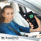 TIKKENS® Digitale Alcoholtester - Geschikt voor Frankrijk, Nederland, België, ... - Alcoholtest - USB Oplaadbaar - Blaastest Alcohol - 10 Extra Mondstukjes - Zwart