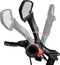 TIKKENS® Fietsspiegel Links - Verstelbaar - Fiets Spiegel Geschikt voor E-bike, Speed-pedelec