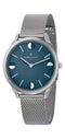 Pierre Cardin Pigalle Half Moon CPI.2013 Horloge - Staal - Zilverkleurig - Ø 40 mm