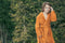 Timboo Badjas kind Inca Rust 8/10 jaar - Bamboe - Extra zacht - Kinderbadjas -