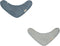 Timboo Bandana slabben 36x20cm set van 2 - Extra zacht - Marin/Moon Blue