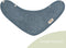 Timboo Bandana slabben 36x20cm set van 2 - Extra zacht - Marin/Moon Blue