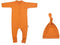 Timboo Kraamcadeau - Pyjama/Mutsje - Maat 50/56 - Gift set - Inca Rust