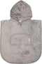 Timboo Poncho met V-hals - 2-4 jaar - Anthracite