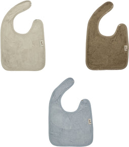 Timboo Slabben 26x38cm set van 3 - Extra zacht - Feather Grey/Moon Blue/Jungle Green