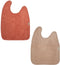 Timboo XXL slabben set van 2 - Extra zacht - Apricot Blush/Savannah Sand