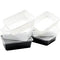 Timmers - Bakje rh microw - freeze 1000cc zwart 500 stuks