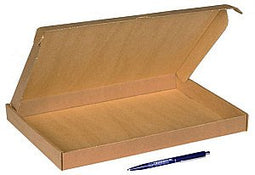 Timmers - Brievenbusdoos A4 met klep 310x220x28mm BRUIN 50 stuks