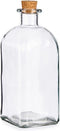 Tin Afvoerstop Kurk Glas 1 L 9 x 22 x 9 cm (6 Stuks)