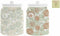 Tin DKD Home Decor 12 x 12 x 16 cm 1 L Dolomite Traditioneel (2 Stuks)