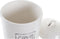 Tin DKD Home Decor 17,7 x 17,7 x 26 cm Wit Dolomite Knoflook