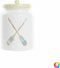 Tin DKD Home Decor Roeispanen 4 Onderdelen Dolomite 15 x 15 x 22 cm