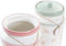 Tin DKD Home Decor Roze Groen Dolomite Vichy (2,3 L) (2 Stuks)